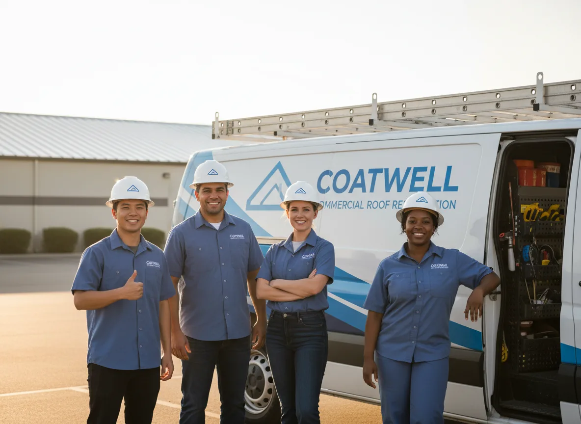Commercial roof coating company in Mosinee, WI